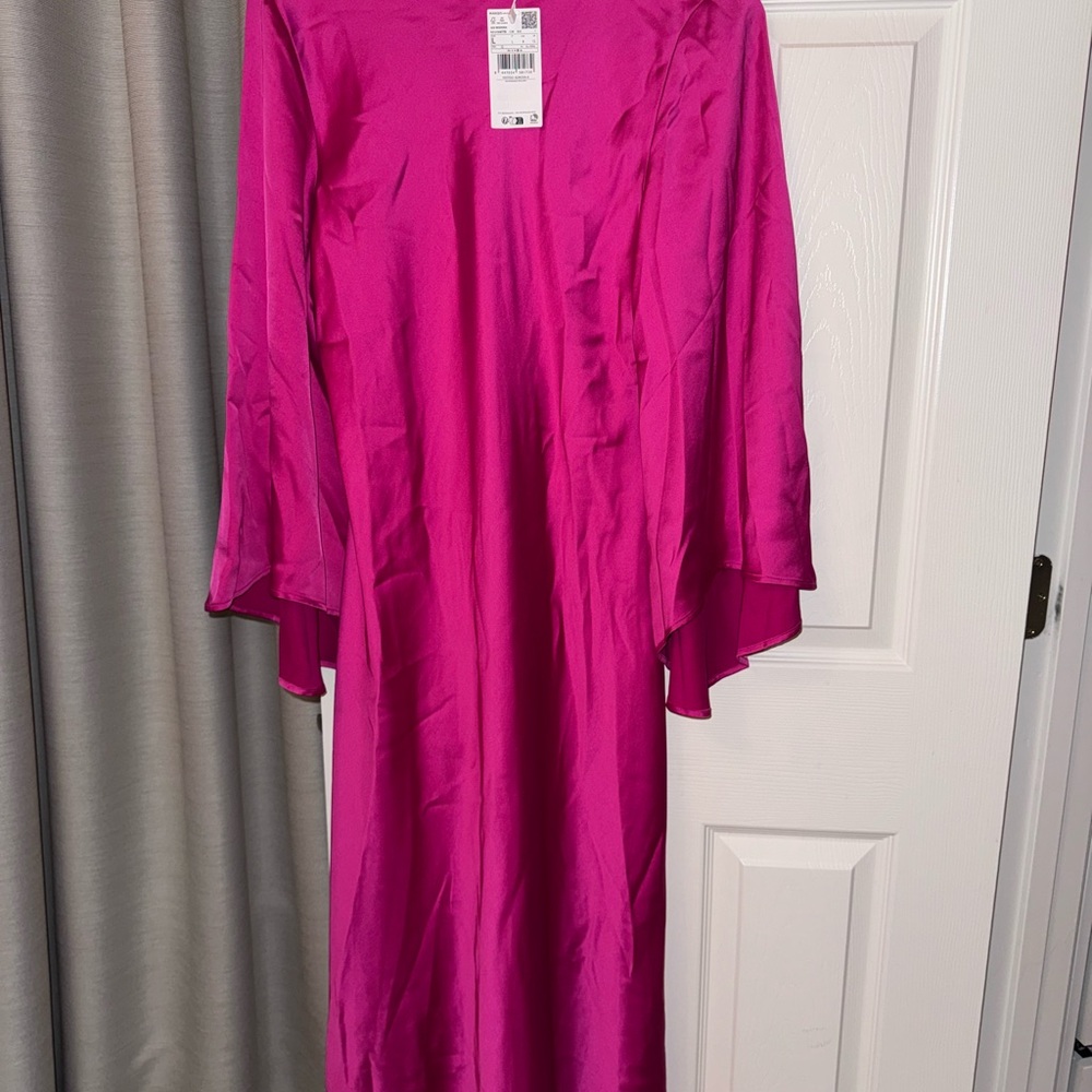 MANGO Elegant Pink Women's Dress